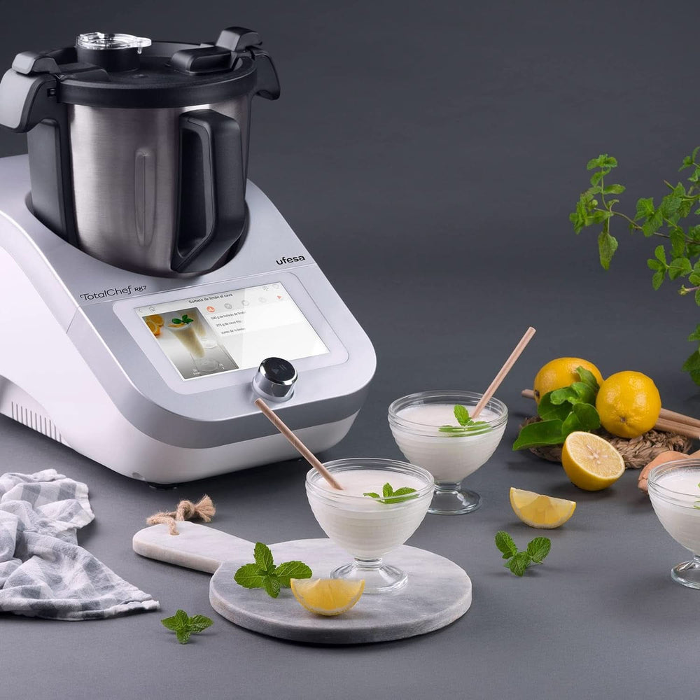 Ufesa Totalchef RK7, robot de cocina multifuncional con función cocción, WLAN, 30 funciones Naty Shop