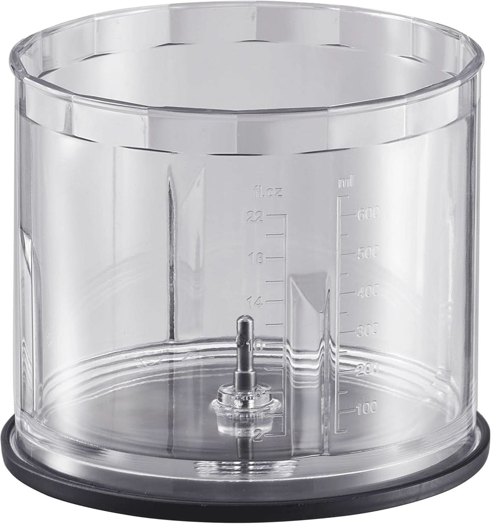 WMF Kult X Stabmixer Set 5-Teilig, Pürierstab, Schneebesen, Stampfer, Zerkleinerer, 600 Watt, Zauberstab Inkl. 700Ml Mixbehälter, Edelstahl Matt Madre e Hijo Naty Shop