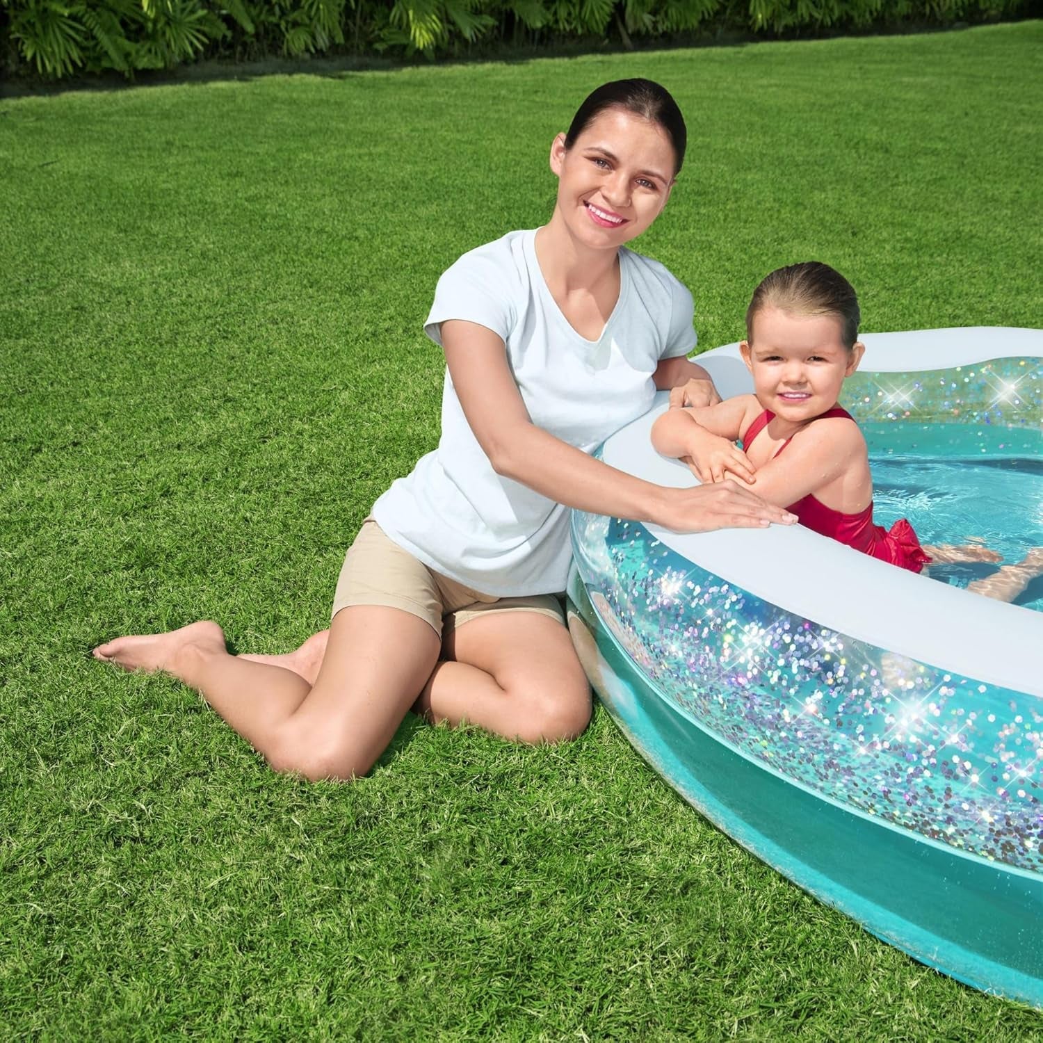 Piscina infantil Bestway Sparkle Shell 150 x 127 x 43