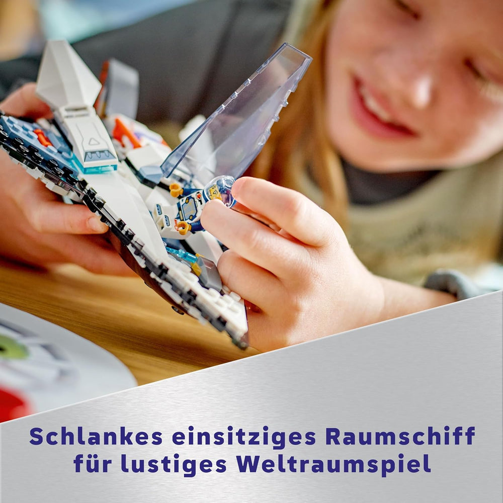 LEGO City Raumschiff, Weltraum-Spielzeug mit Space Shuttle para niños de 6 años, set con figura de astronauta 60430