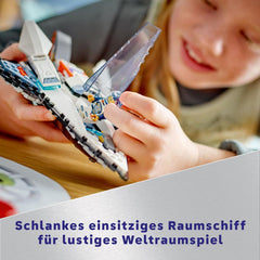 LEGO City Raumschiff, Weltraum-Spielzeug mit Space Shuttle para niños de 6 años, set con figura de astronauta 60430
