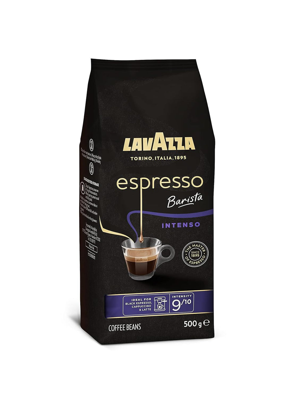 Lavazza Espresso Barista Intenso Boabe de cafea 500g