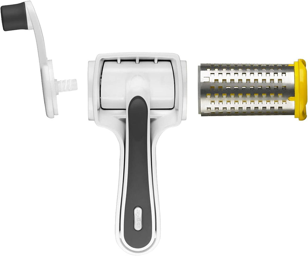 ZYLISS Rallador De Queso Clásico E900010 Tambor Fino De Acero Inoxidable 16 X 8,5 X 8,5 Cm Pelador Naty Shop