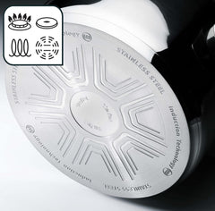 TEFAL DUETTO Juego de sartenes 3 piezas 20/24/28 cm, inducción Ollas y sartenes Naty Shop