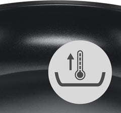 Juego de sartenes WMF Devil 2 piezas, sartén inducción 24, 28 cm, acero inoxidable Cromargan, revestimiento cerámico, apta para horno Ollas y Sartenes Naty Shop