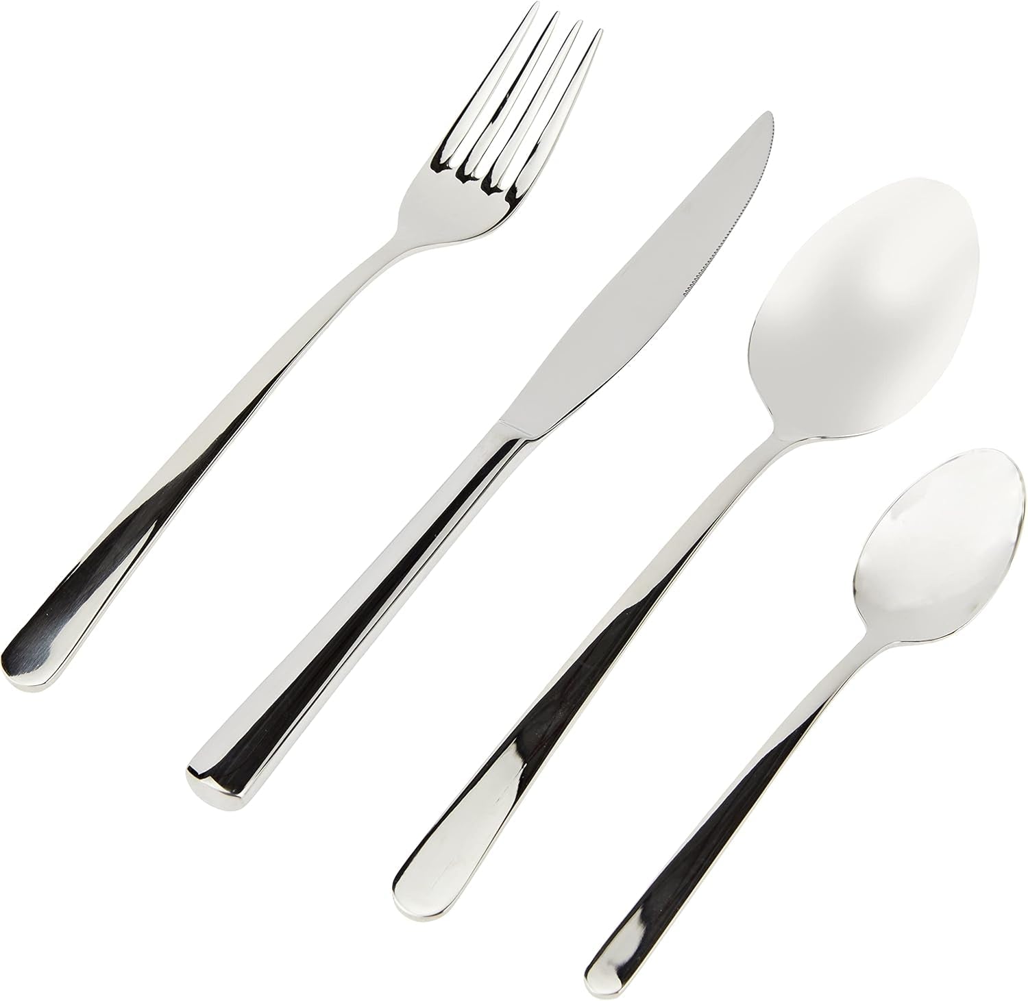 Zwilling Juego de cubiertos 24 piezas, plata metalizada Cocina Naty Shop