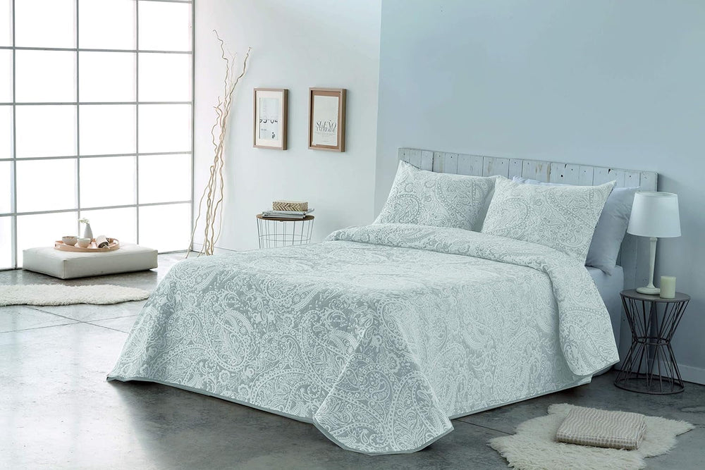 VIALMAN Manta ligera Sofia 29, Algodón Poliéster, Marrón, Cama 135: 230 X 270 Cm Camas y Mantas Besuche den VIALMAN-Store Blanco 90 X 190 Cm