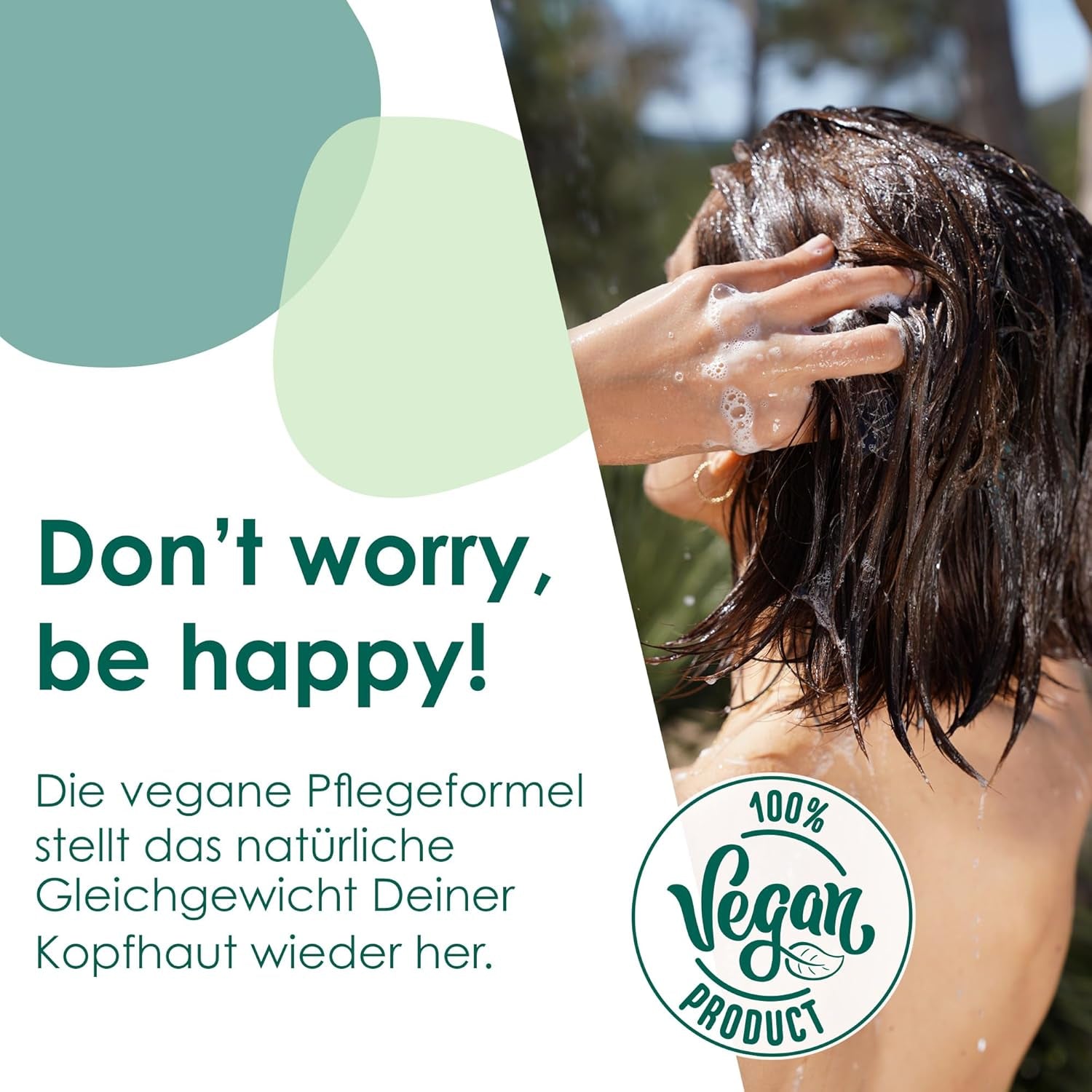 Jean & Len Green Tea & Lime champú hidratante, para cabello normal a graso, 300 ml Ducha y baño Jean & Len Green Tea & Lime