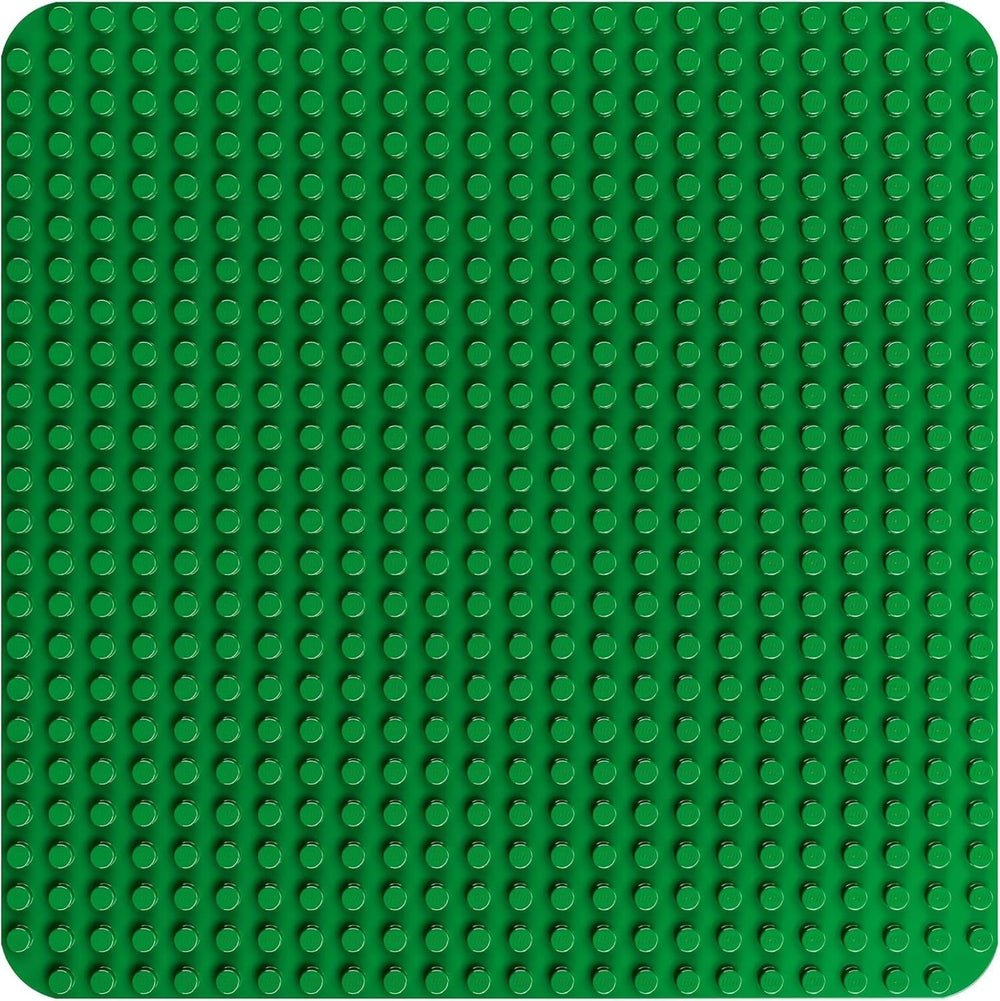 Tablero de construcción LEGO DUPLO en verde, Juguete de construcción para niños pequeños a partir de 18 meses, Para exponer modelos, Permite a los niños en edad preescolar construir creativamente y jugar con imaginación, Juguete educativo 10460 Juegos de construcción Besuche den LEGO-Store