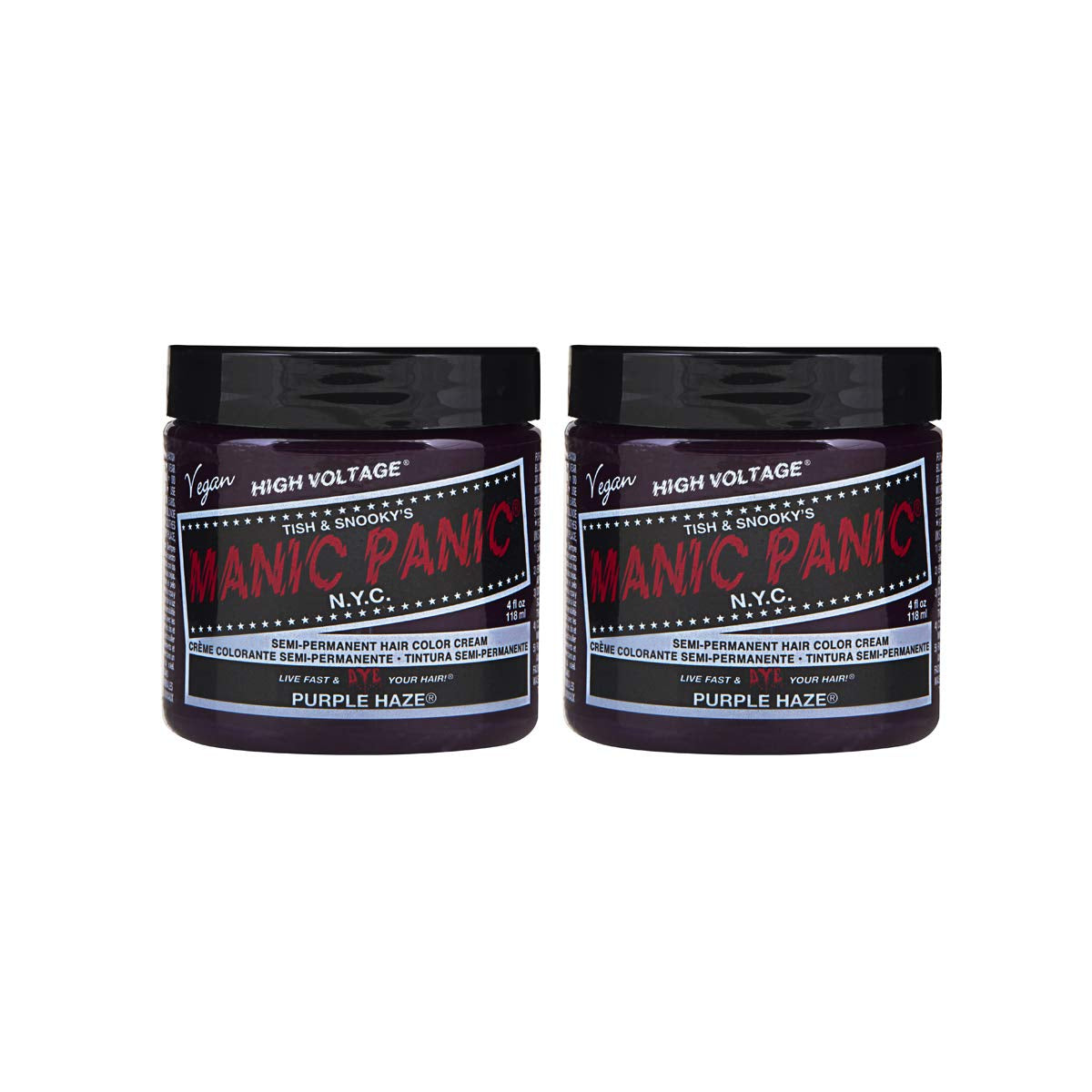Manic Panic Electric Lizard Classic Cream, vegan, fără cruzime, vopsea de păr verde semipermanentă 118ml