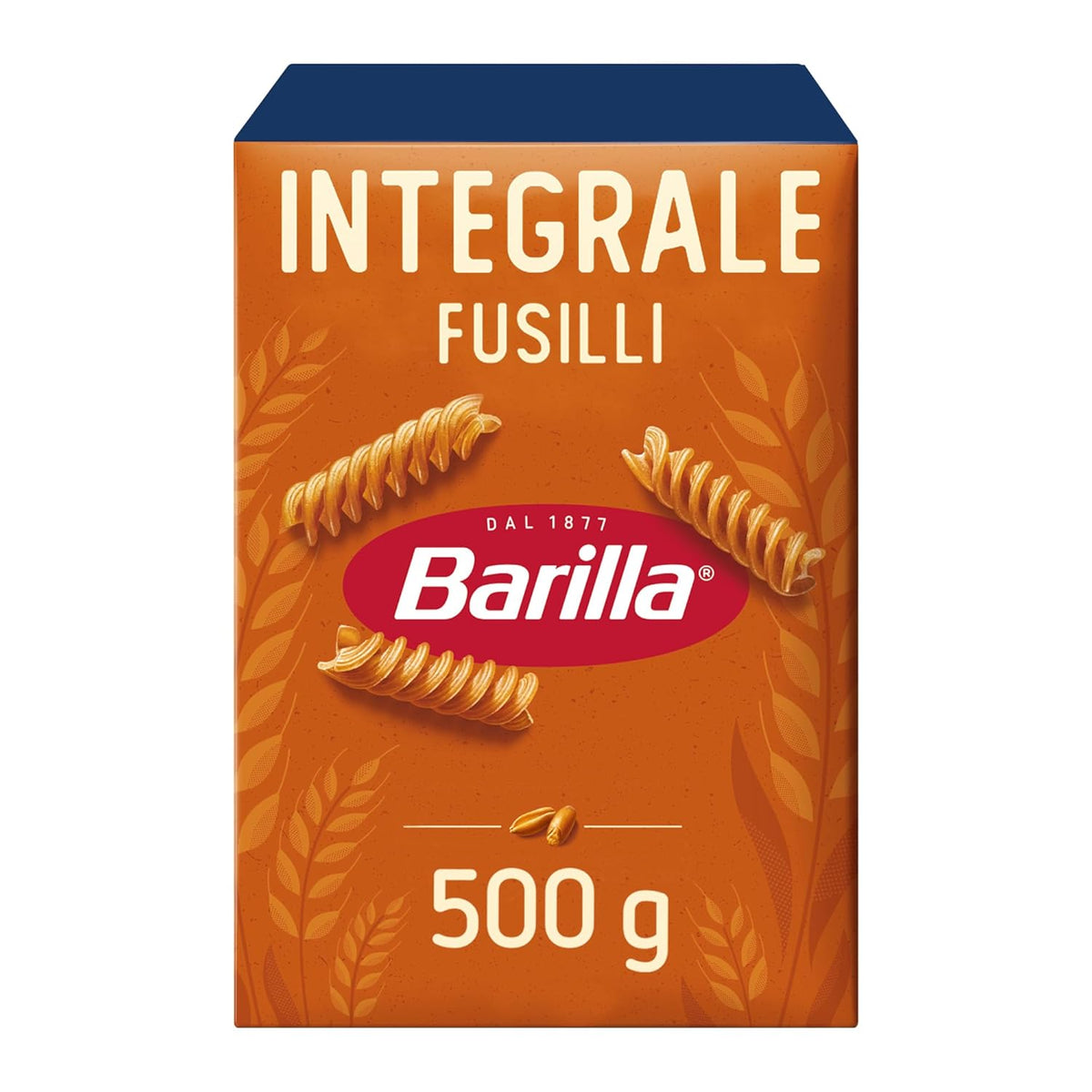 Barilla Pasta Integrale Fusilli – Pasta de sémola con fibras naturales, 500 g