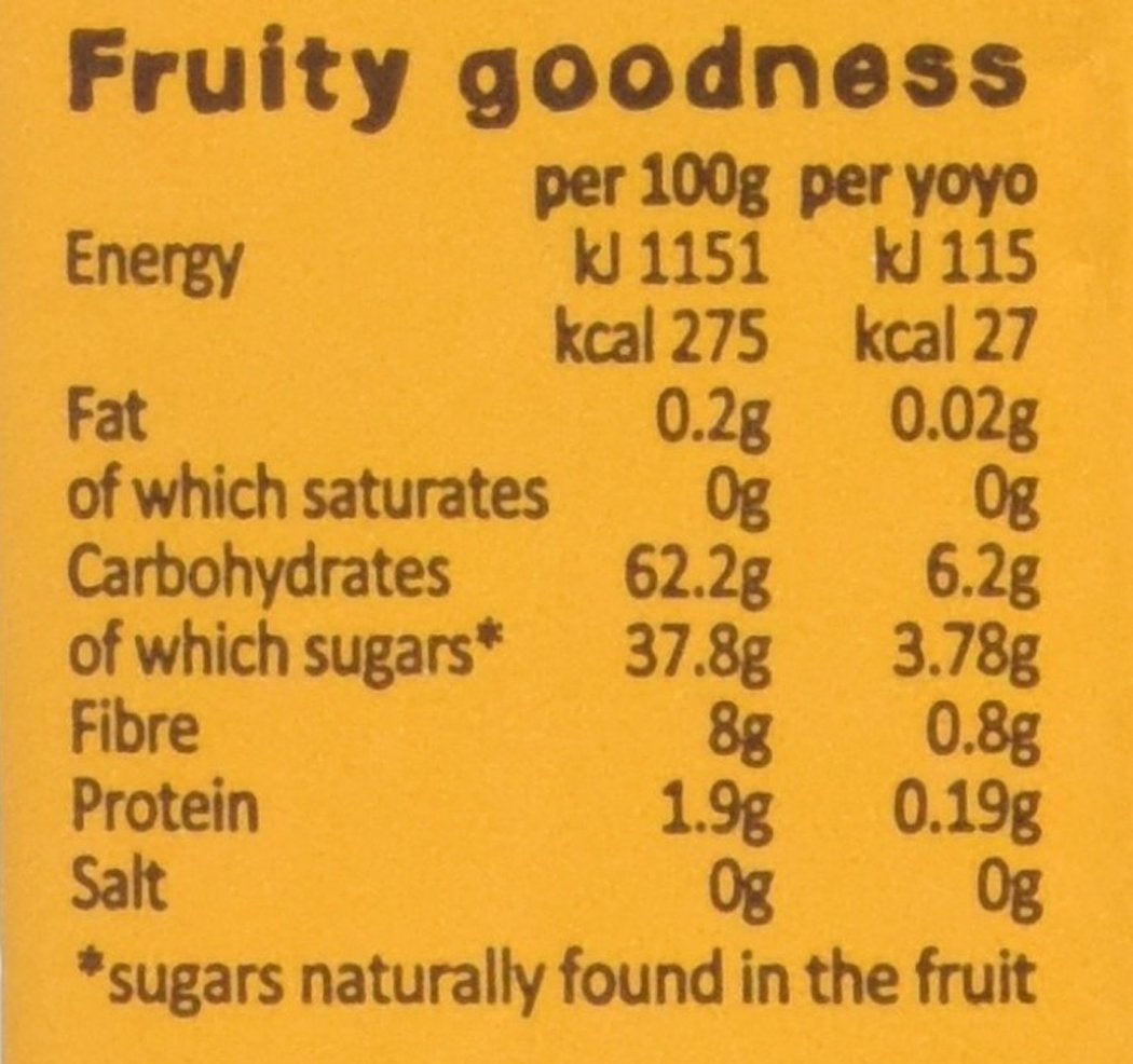 Oso Fruta Yoyo Mango 20g