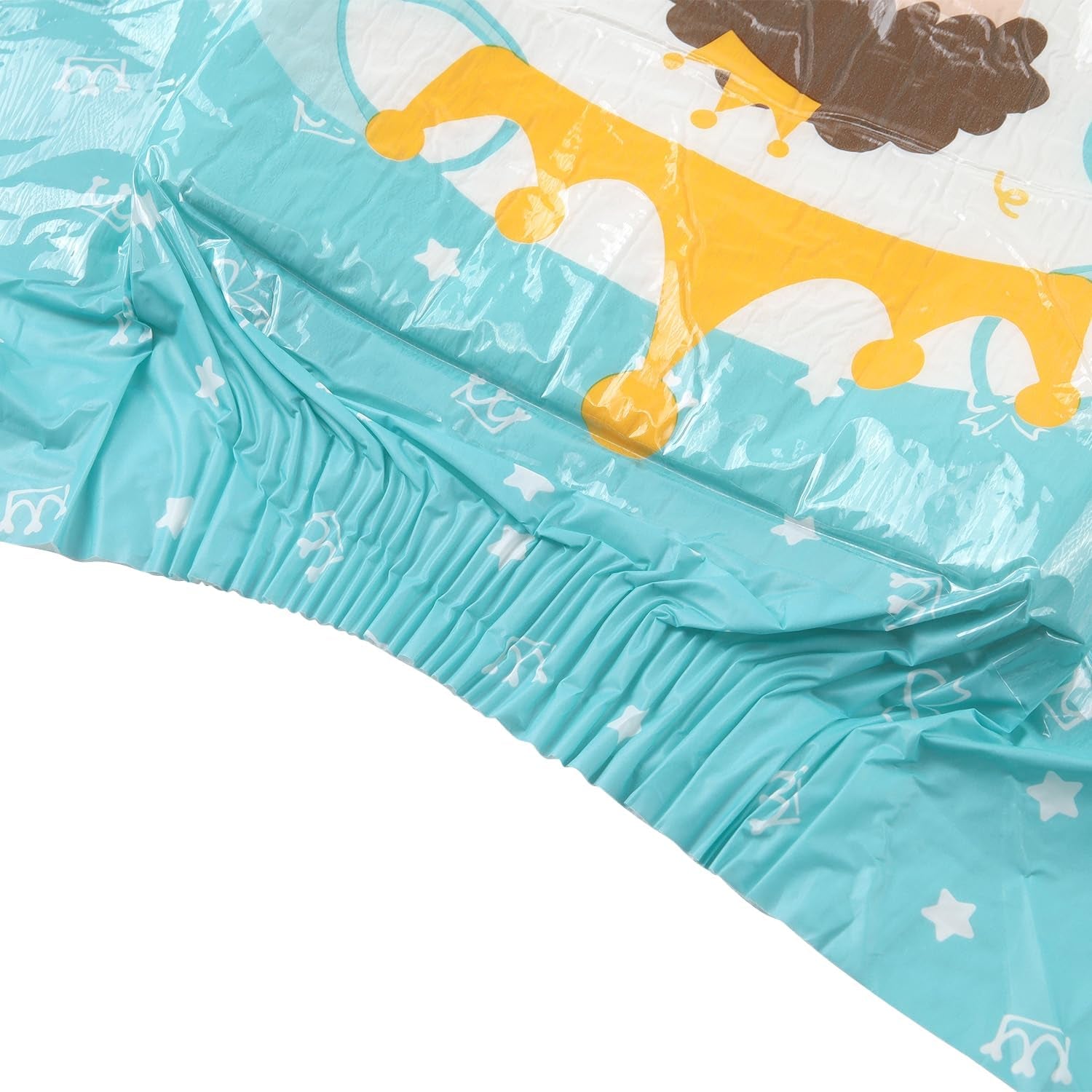 CutiePlusU Pañales para Adultos Paquete de 2 Bragas Desechables para Incontinencia con Solapas para Mujeres y Hombres Máxima Absorbencia Durante la Noche - Principito (Mediano 71-96 cm)