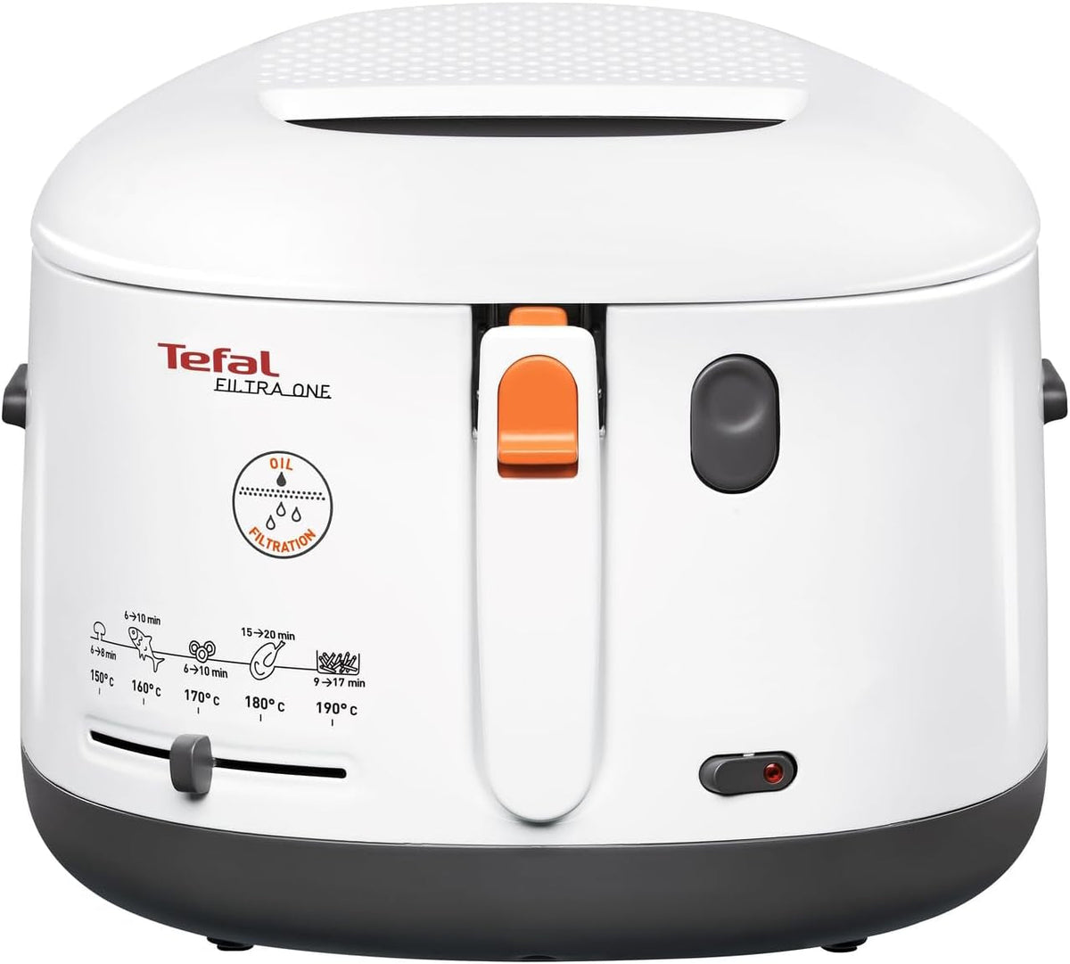 Freidora Tefal FF1631 Filtra One, 1.900 W, Capacidad 1,2 kg Electrodomésticos Naty Shop Blanco