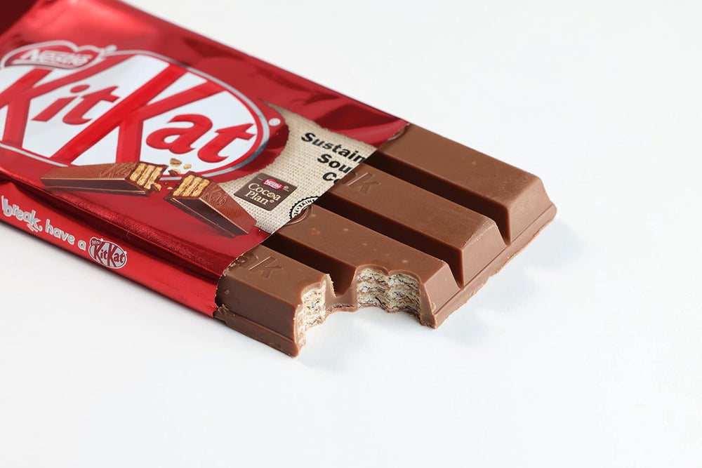 Barras de chocolate Nestlé Classic, barras de oblea crujientes de chocolate con leche, paquete de 48 (24 x 41,5 g)