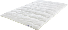 Badenia Trendline Edredón ecológico Aerelle Blue Duo 135 x 200 cm, blanco, certificado Öko-Tex, producido según el estándar de calidad alemán Edredones y edredones Naty Shop