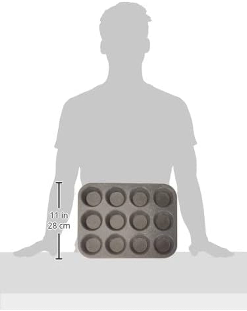 Repostería PETRAVERA Backform Für Muffins 12 STK Trigo Moldes y bandejas para hornear Naty Shop