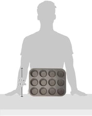 Repostería PETRAVERA Backform Für Muffins 12 STK Trigo Moldes y bandejas para hornear Naty Shop