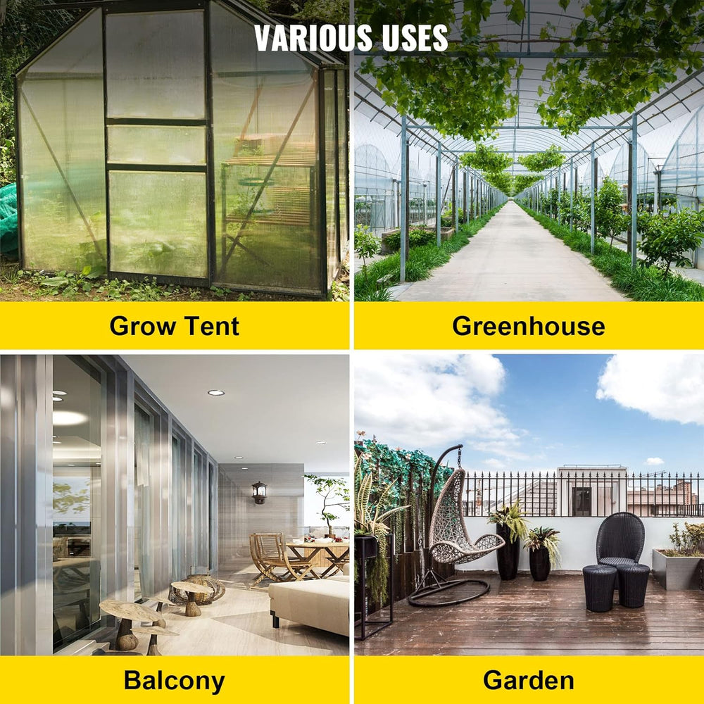 VEVOR DWC Sistema de Cultivo Hidropónico, Sistemas de Cultivo Hidropónico, Cultivo en Aguas Profundas 4 Cubos de 20 Litros, Sistema DWC con Bomba de Aire, Piedras de Aire e Indicador de Nivel de Agua para Vegetales de Hoja