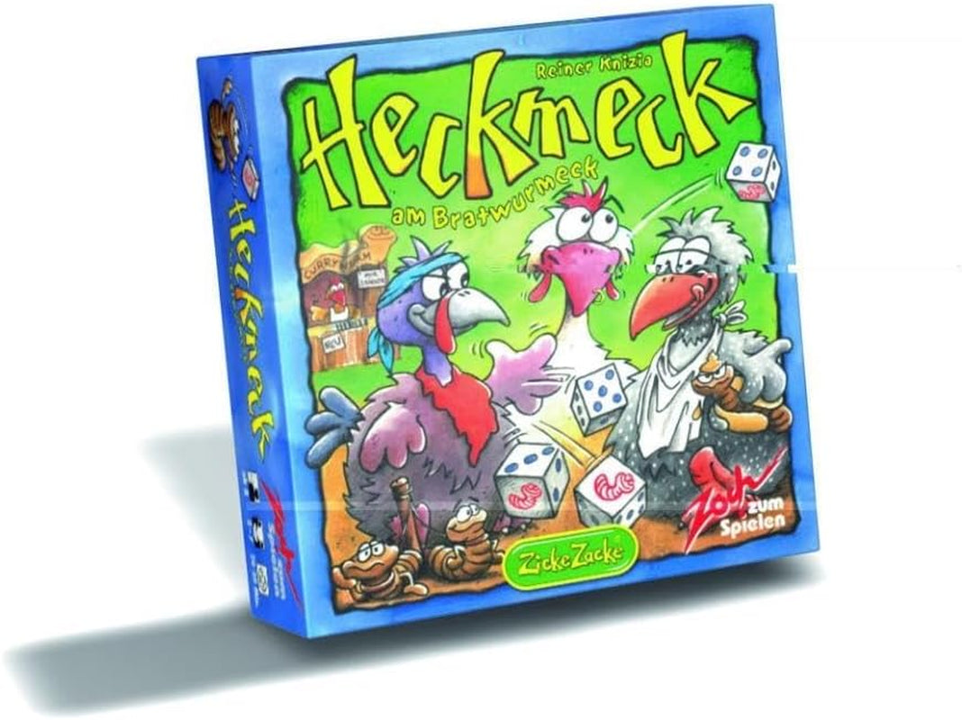 Zoch 601125200 – Heckmeck am Bratwurmeck – jocul turbulent de zaruri în popularul cadru cu pui pentru păsările inteligente care au mirosit viermele bratwurmeck, de la 8 ani