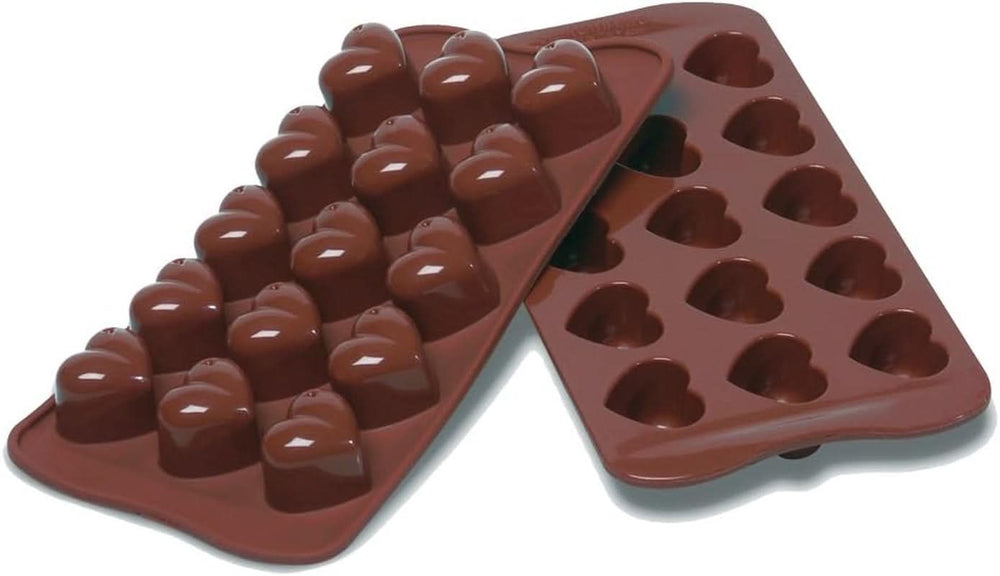 Silikomart 194690, Bombones de chocolate, Corazón, 15 modelos Cocina Naty Shop Corazones
