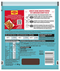 MAGGI Airfryer Pommes Frites - Pimentón, paquete 1er (1 x 34g)