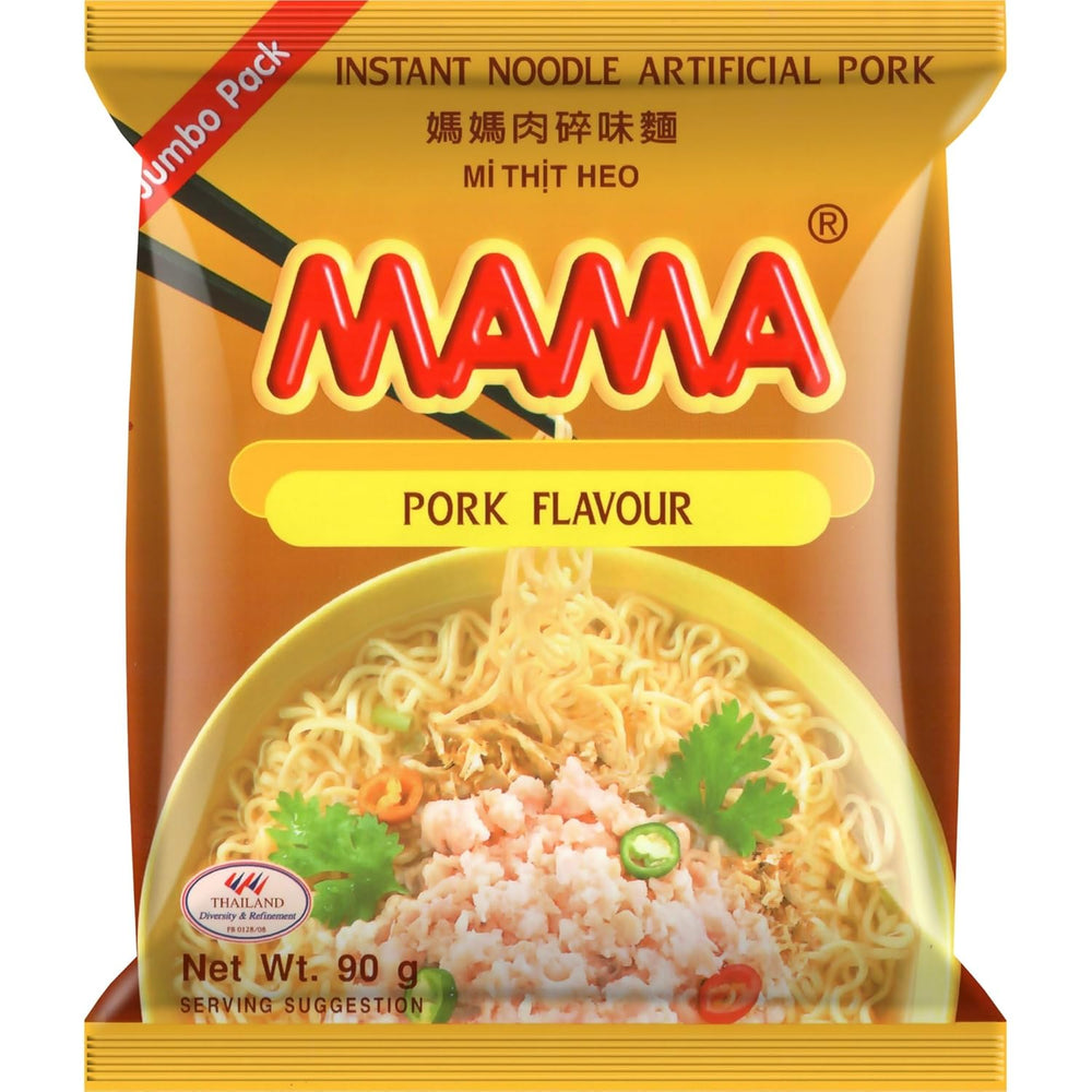 MAMA - Fideos instantáneos con pollo - Paquete múltiple (30 X 55 GR)