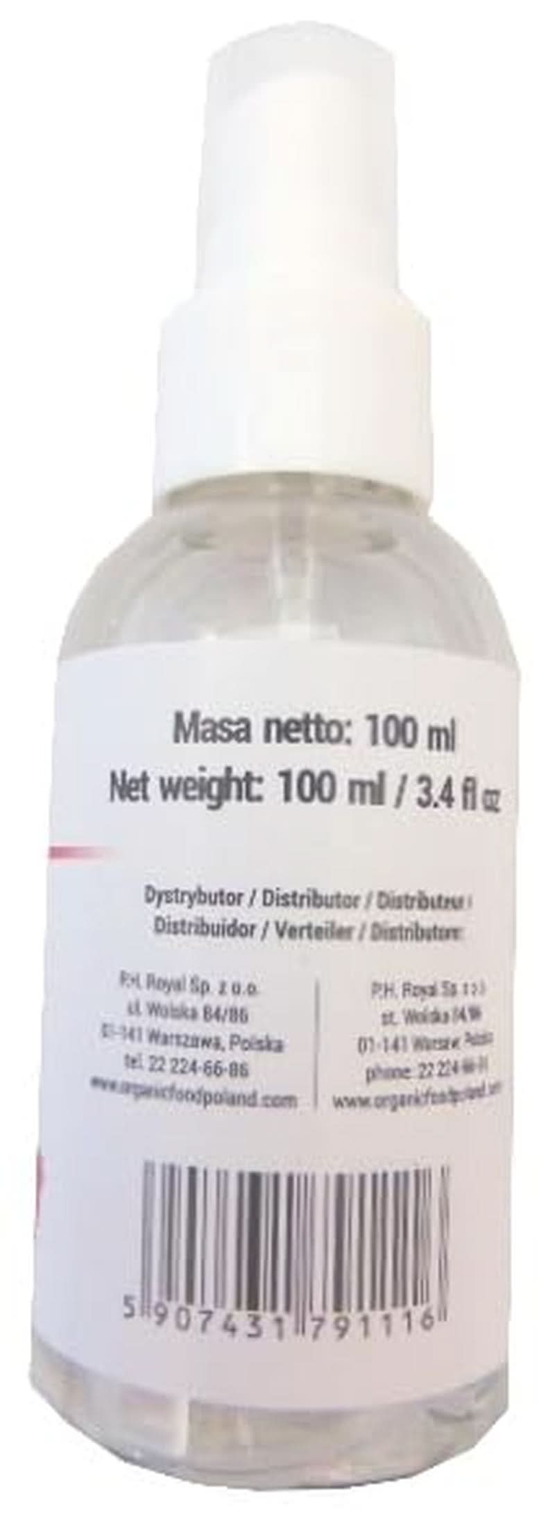 Agua de rosas BIO para cocinar y hornear, 100 ml Arome Naty Shop