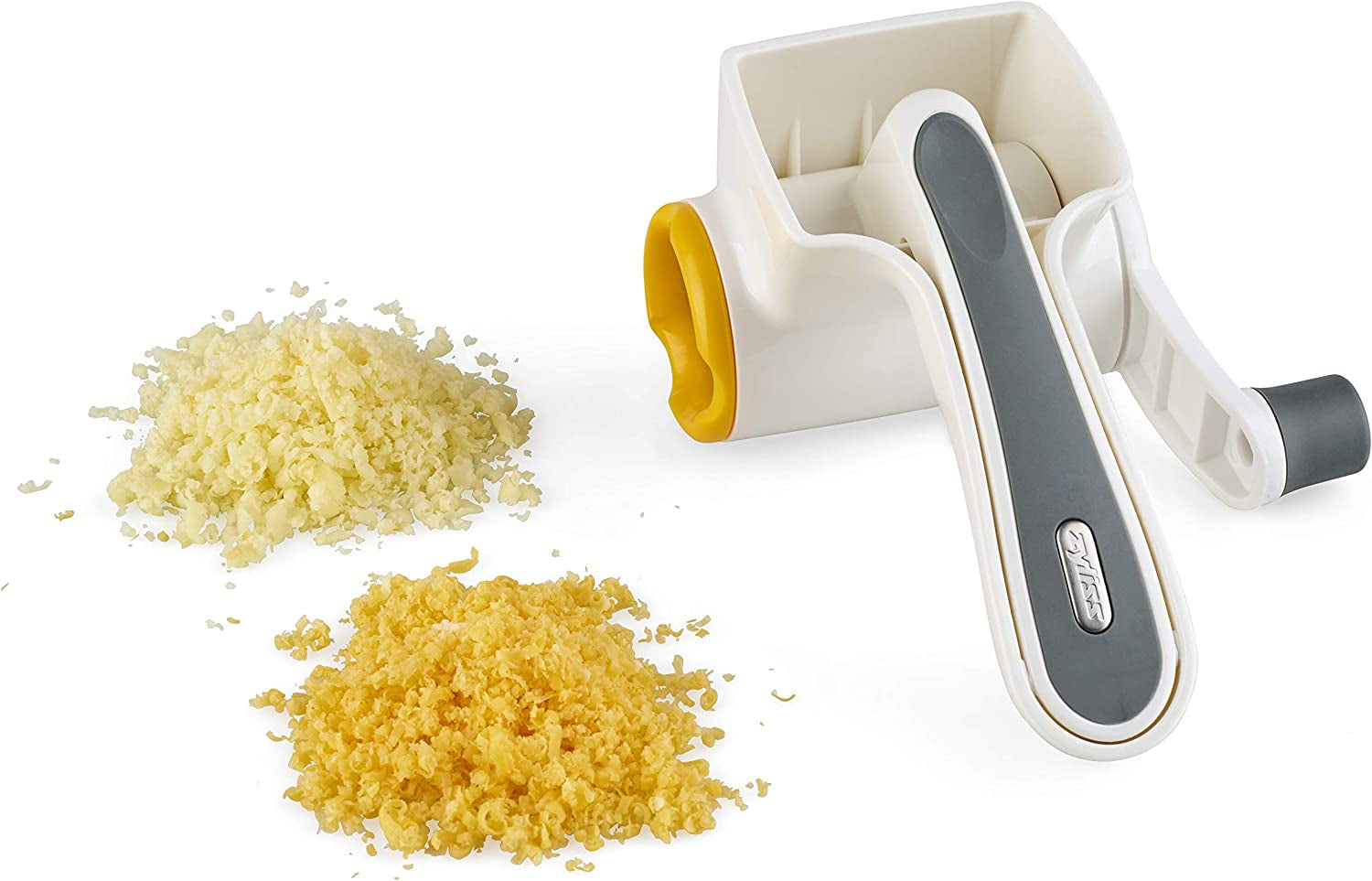 ZYLISS Rallador De Queso Clásico E900010 Tambor Fino De Acero Inoxidable 16 X 8,5 X 8,5 Cm Pelador Naty Shop