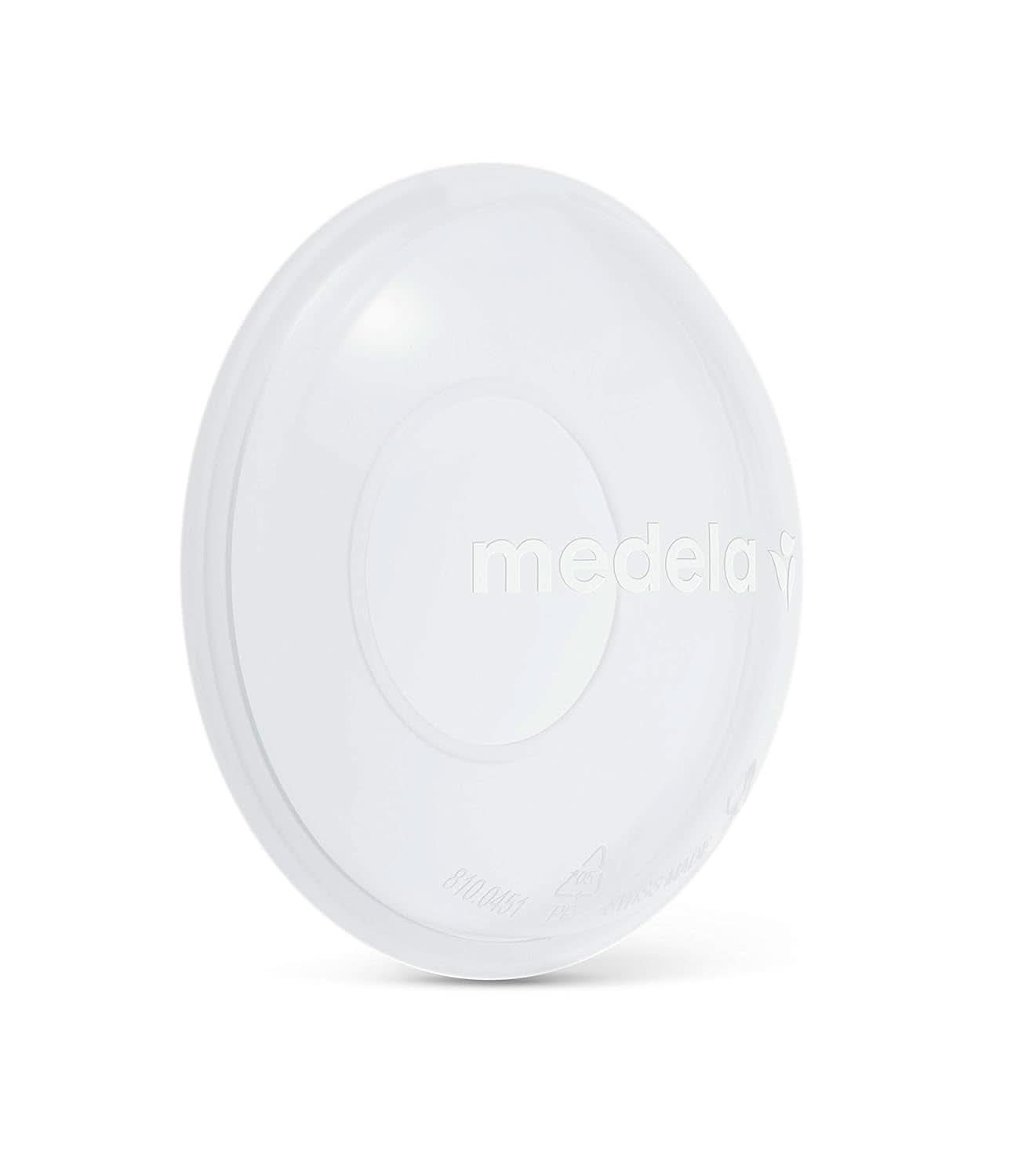 Medela Conchas Recolectoras de Leche - BPA-, Fabricadas en silicona suave y flexible, Incluye 2 uds Accesorios Alimentación y Lactancia Bebe Naty Shop