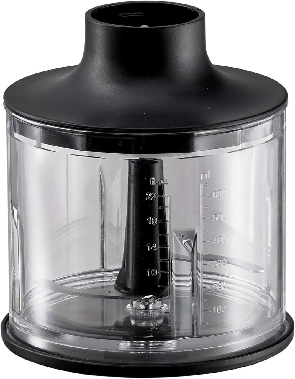 WMF Kult X Stabmixer Set 5-Teilig, Pürierstab, Schneebesen, Stampfer, Zerkleinerer, 600 Watt, Zauberstab Inkl. 700Ml Mixbehälter, Edelstahl Matt Madre e Hijo Naty Shop