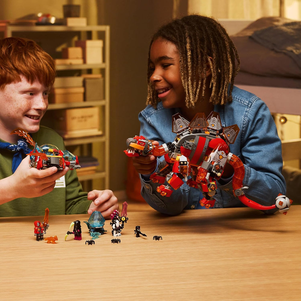 LEGO DREAMZzz 2en1 Dino-Düsenflieger - Dinosaurier Spielzeug verwandelbar in Stegosaurus - inkl. 4 Minifiguras y 2 Criaturas del Tesoro coleccionables - Regalo para niños a partir de 9 años - 71514