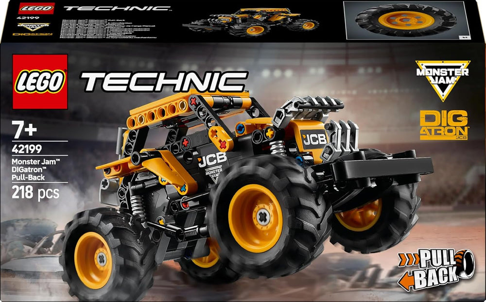 LEGO Technic Monster Jam Digatron, set de juego Monster Truck para niños, juguetes de construcción para niños, niños y niñas a partir de 7 años, ideas de regalos para fans de Monster Trucks y Motorsport 42199 Sets de construcción Besuche den LEGO-Store