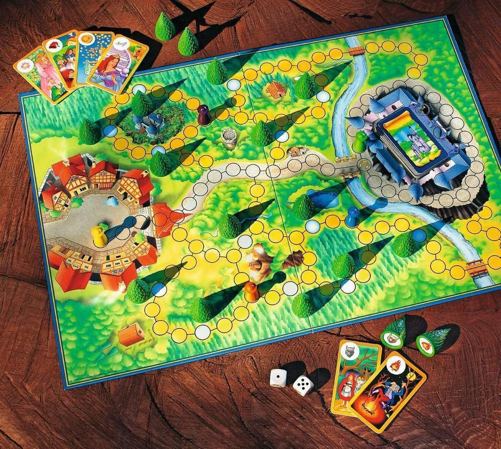 Ravensburger 26424 - Sagaland - Joc de societate pentru copii și adulți, 2-6 jucători, vârste de la 6 ani în sus, Jocul Anului, cele mai bune jocuri de familie