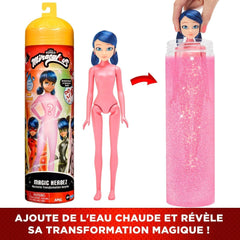 Bandai - Miraculous Ladybug - Muñeca Marinette Cambio De Color Sorpresa - Muñeca Articulada Miraculous, 26 Cm + 3 Sorpresas - Modelo Aleatorio - P50390 Muñecas Naty Shop