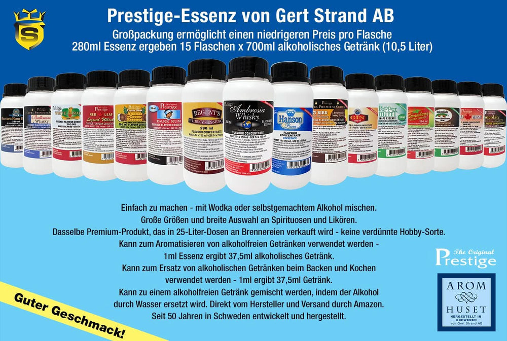 Concentrado mentolado 280 ml Arome Naty Shop