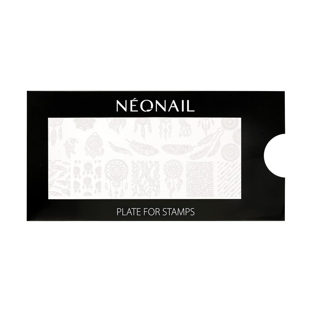 NÉONAIL Nagel Stempel Mit Schaber - Nägel Selber Machen - Nail Art Stamper - Nageldesign Für Nagel Schablone - French Nails Stempel - Silikon Nagelstempel