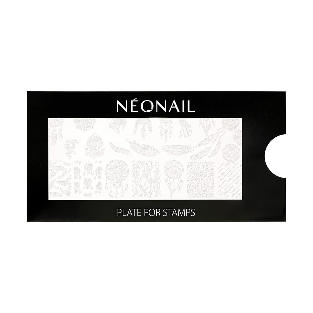 NÉONAIL Nagel Stempel Mit Schaber - Nägel Selber Machen - Nail Art Stamper - Nageldesign Für Nagel Schablone - French Nails Stempel - Silikon Nagelstempel