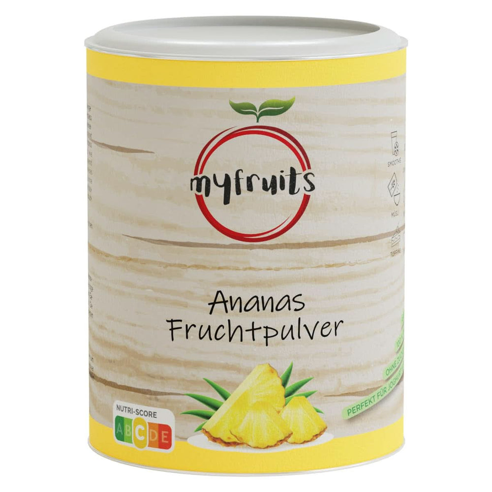 Myfruits fruta de piña en polvo 500 gramos Aromas Naty Shop