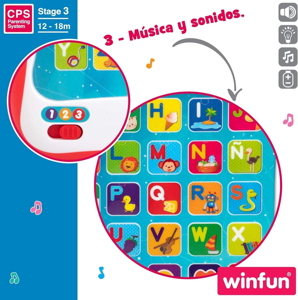 winfun ColorBaby 44256 Tavă de învățare cu lumină și sunet Jucarii Bebe Naty Shop