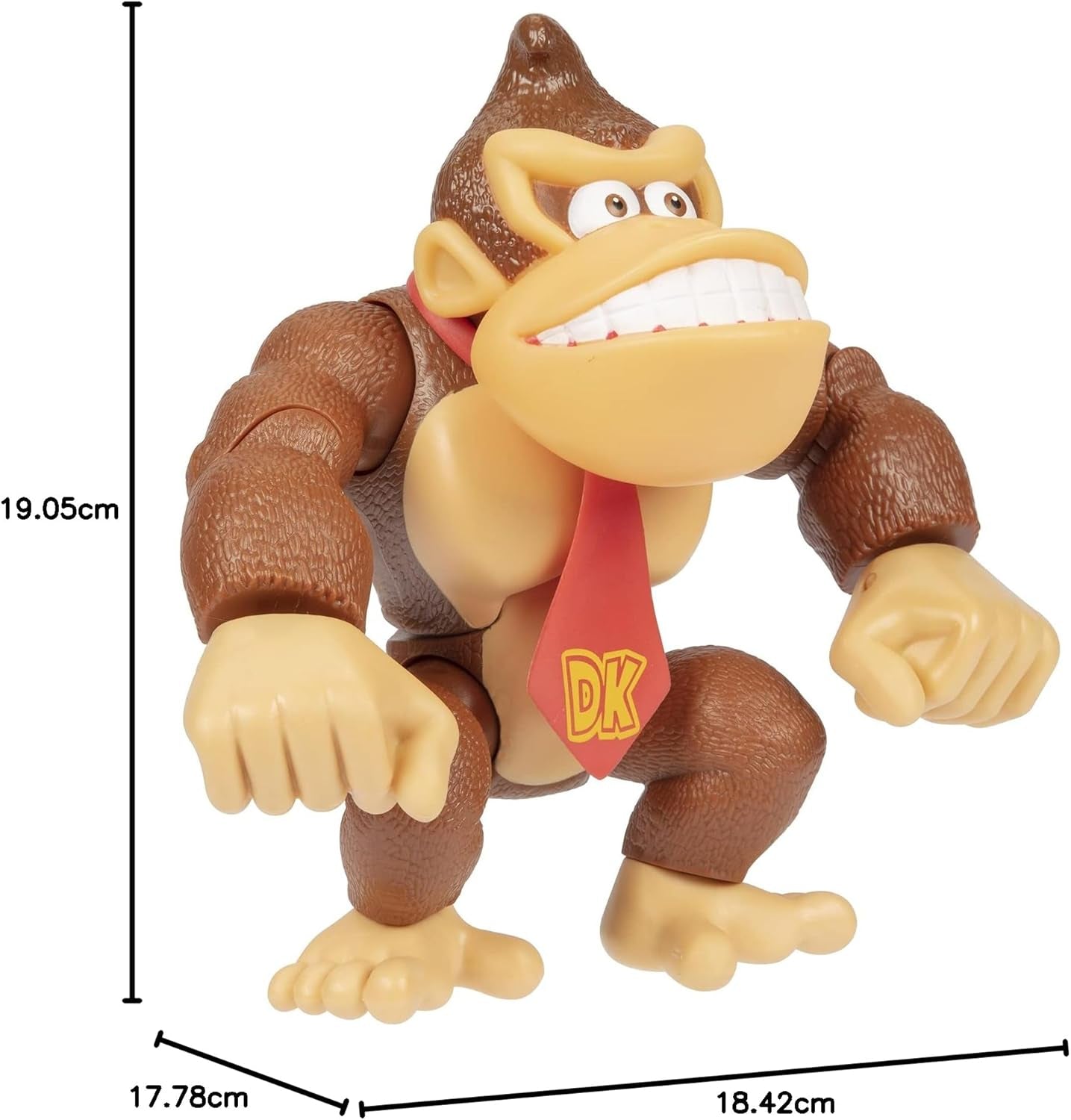 Figura Nintendo SUPER MARIO 15Cm Móvil Donkey Kong Figuras de acción Naty Shop