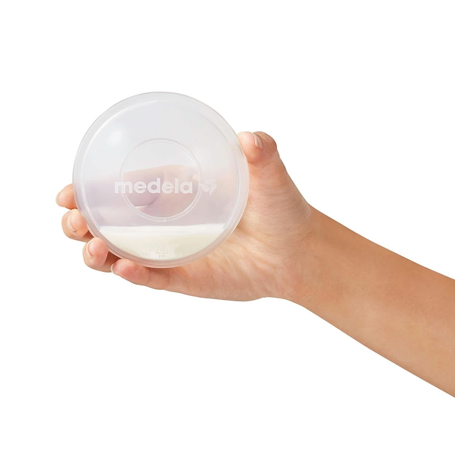 Medela Conchas Recolectoras de Leche - BPA-, Fabricadas en silicona suave y flexible, Incluye 2 uds Accesorios Alimentación y Lactancia Bebe Naty Shop