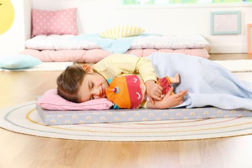 Baby Robin, 30 cm große Babypuppe mit beweglichen Augen und lustigen Soundfunktionen, incl. Camisa, Medias, Mutze, Romper, Flasche und Schnuller, 905586 Zapf Creation