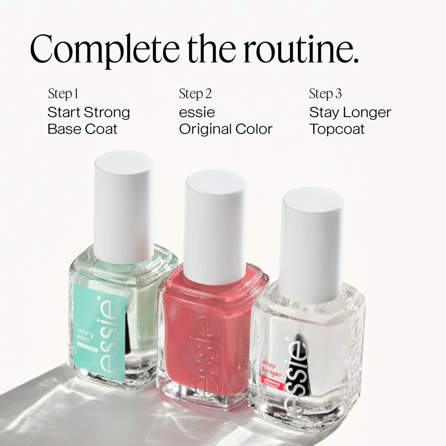 Esmalte de uñas Essie para uñas de colores intensos, núm. 312 gira la botella, Desnudo, 13,5 ml