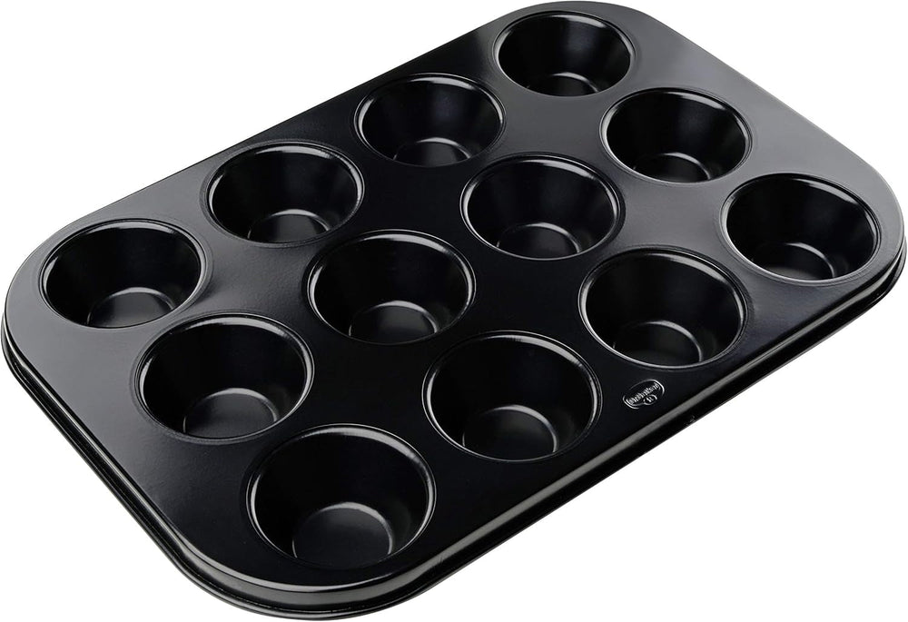 Dr. Oetker - Molde para hornear Tradition de aluminio con revestimiento antiadherente (color: negro), 1 pieza. Moldes y bandejas para horno Naty Shop
