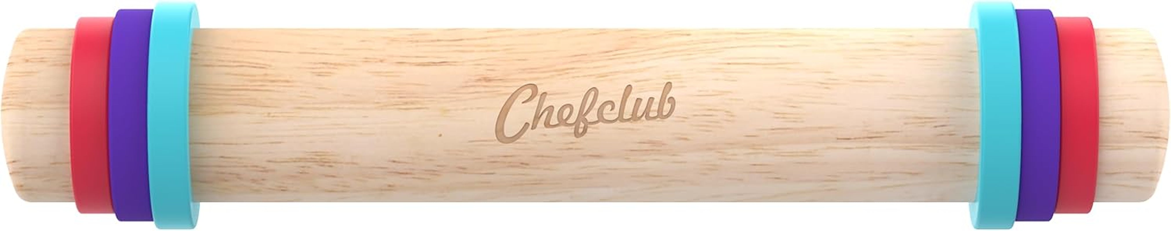 Teigrolle con anillos ajustables