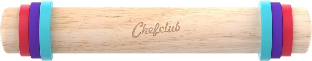 Teigrolle con anillos ajustables