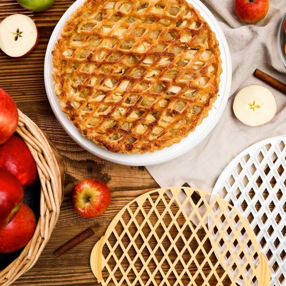 Formă de biscuiți Tescoma, plastic, alb/galben, 34 x 33 x 1,8 cm