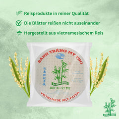 ARBOL DE BAMBÚ - Papel de arroz 31 cm. (Rollos de verano) - 44 x 340 g - Paquete múltiple