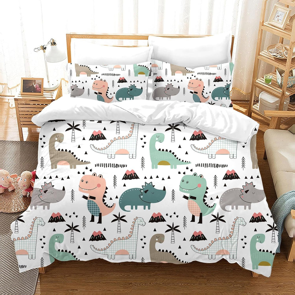 Ropa de cama para niños, Ropa de cama Dinosaurio - infantil Naty Shop
